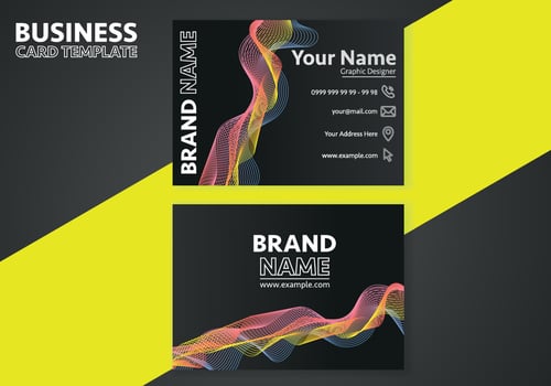 Creative Templates Business Card. Professional and elegant abstract card templates perfect for your company and job title. vector design templates. clean business cards.