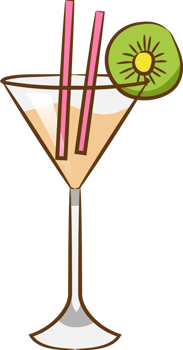 Cocktail png graphic clipart design