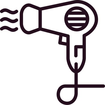 Hair Dryer Vector Icon