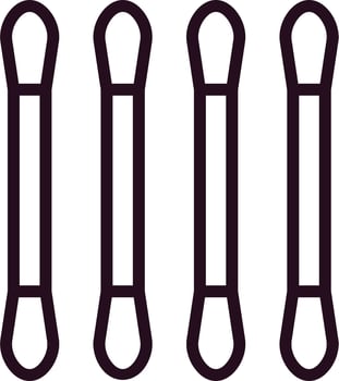 Cotton Buds Vector Icon