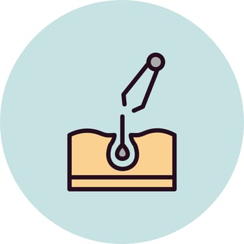 Epilation Vector Icon