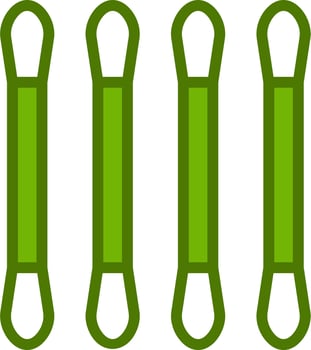 Cotton Buds Vector Icon