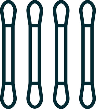 Cotton Buds Vector Icon