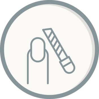 Nail Vector Icon