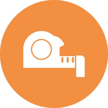 Measuring Tape Vector Icon