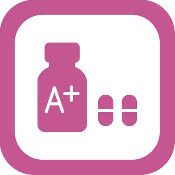 Vitamins Vector Icon