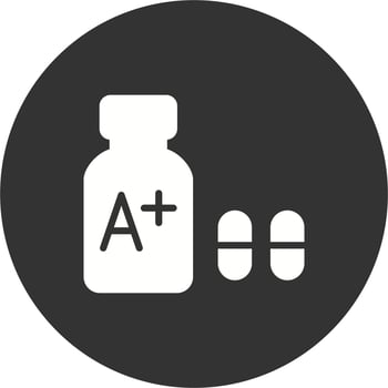 Vitamins Vector Icon
