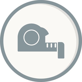 Measuring Tape Vector Icon