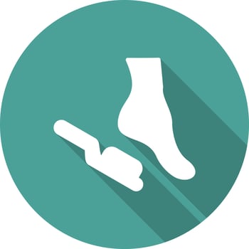 Pedicure Vector Icon