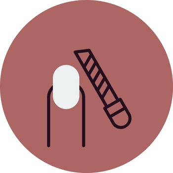 Nail Vector Icon