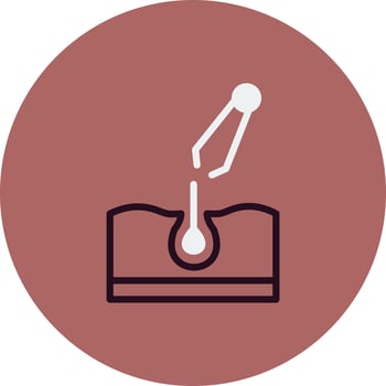 Epilation Vector Icon
