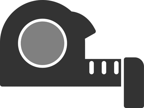 Measuring Tape Vector Icon