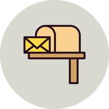 Mailbox Vector Icon