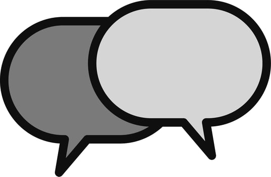 Speech Vector Icon