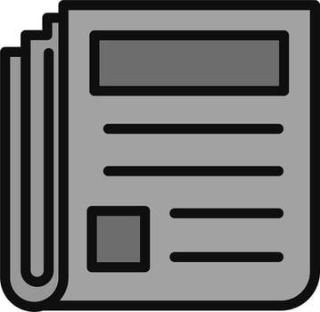 Newspaper Vector Icon