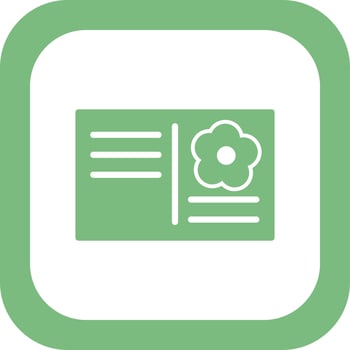 Postcard Vector Icon