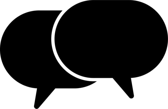 Speech Vector Icon