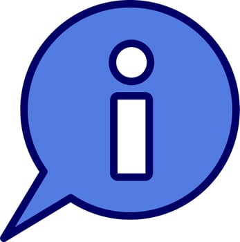 Information symbol icon vector