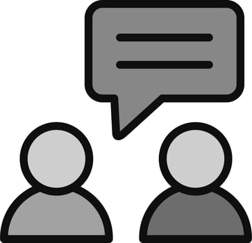 Conversation Vector Icon