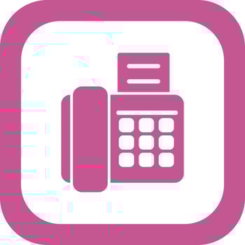fax machine Vector Icon