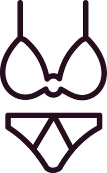 Bikini Vector Icon