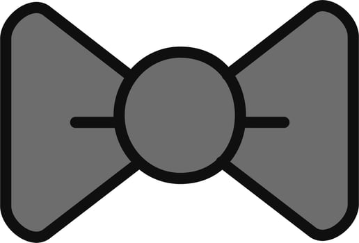 Bow Tie Vector Icon