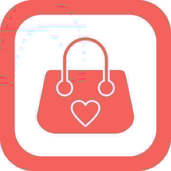 Hand Bag Vector Icon