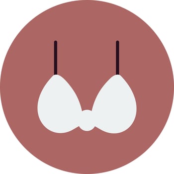 Brassiere Vector Icon