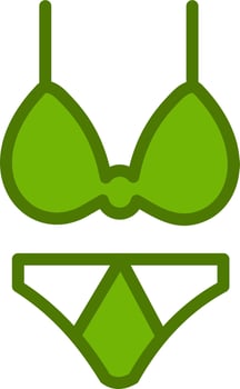 Bikini Vector Icon