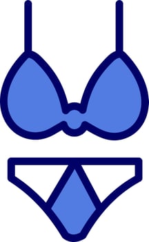 Bikini Vector Icon