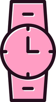 Wristwatch Vector Icon