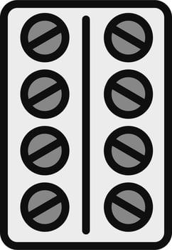 Tablets  Vector Icon