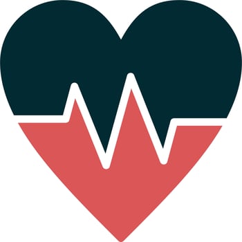Heart Beat Vector Icon