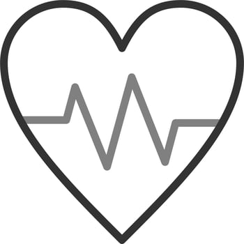 Heart Beat Vector Icon