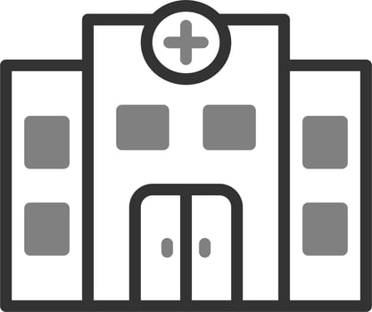 Hospital Vector Icon