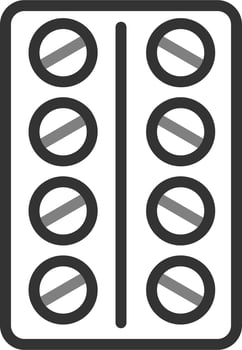 Tablets  Vector Icon