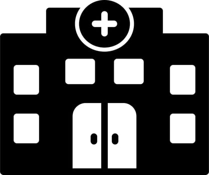 Hospital Vector Icon