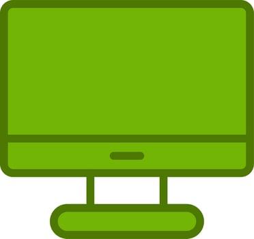Monitor Vector Icon