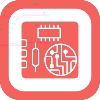Pcb board Vector Icon