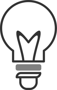 Light bulb Vector Icon
