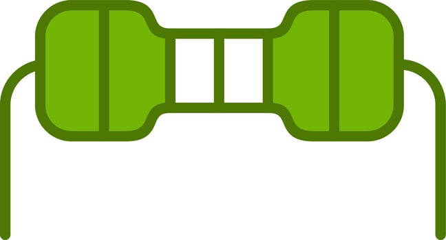 Resistor Vector Icon