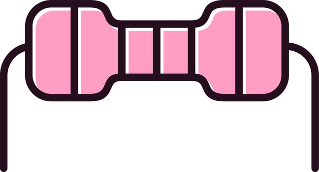 Resistor Vector Icon