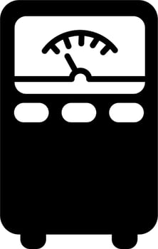 Voltmeter Vector Icon
