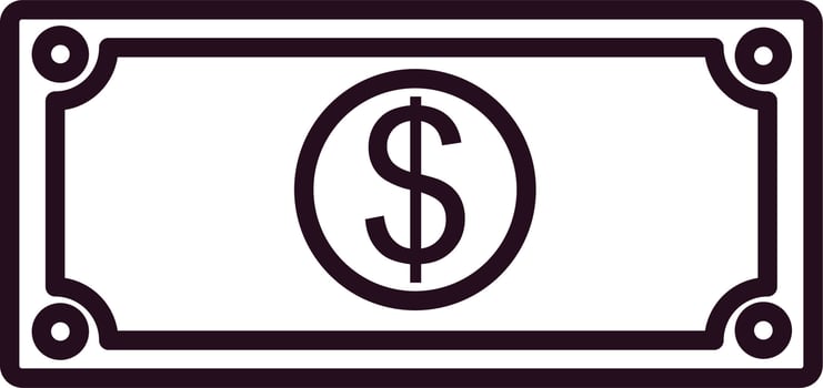 Dollar Vector Icon