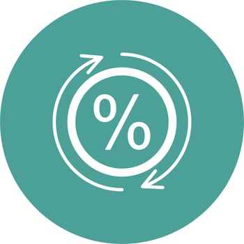 Percentage Vector Icon