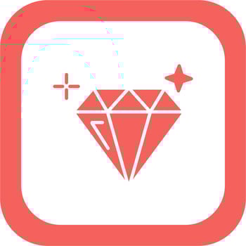Diamond Vector Icon