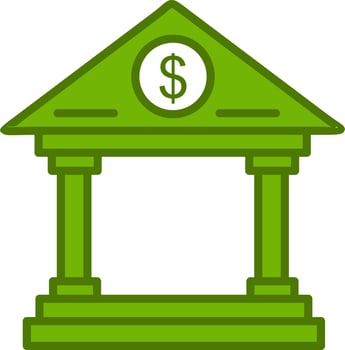 Bank Vector Icon