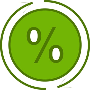 Percentage Vector Icon