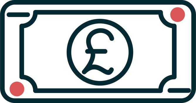 Pound Vector Icon