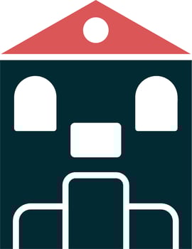 Townhouse Vector Icon